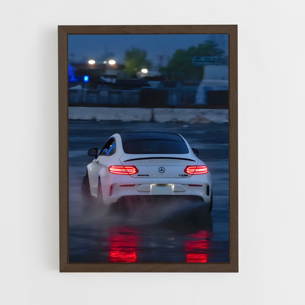 ap-c63 amg coupe-2 cadre Bois foncé