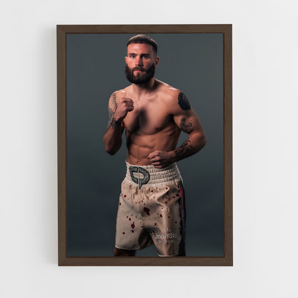 ap-caleb plant-1 cadre Bois foncé