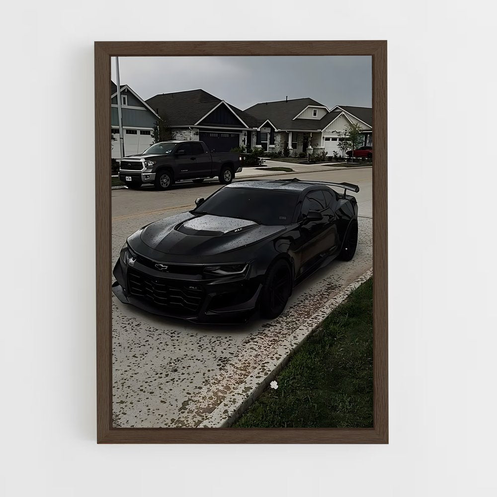 ap-camaro zl1-2 cadre Bois foncé