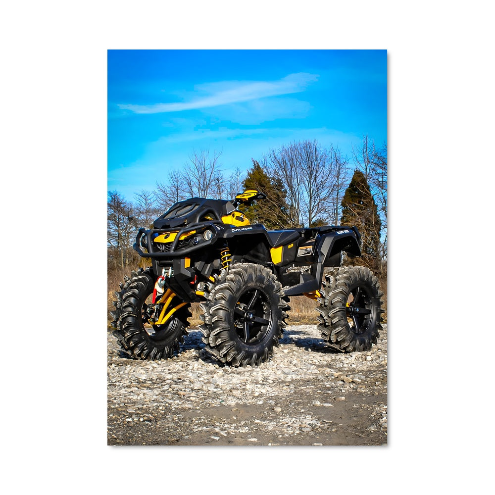 Poster Aventurier Tout Terrain