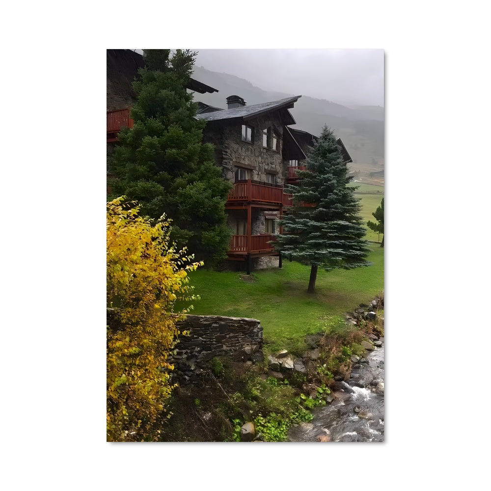 Poster Ruisseau Alpin