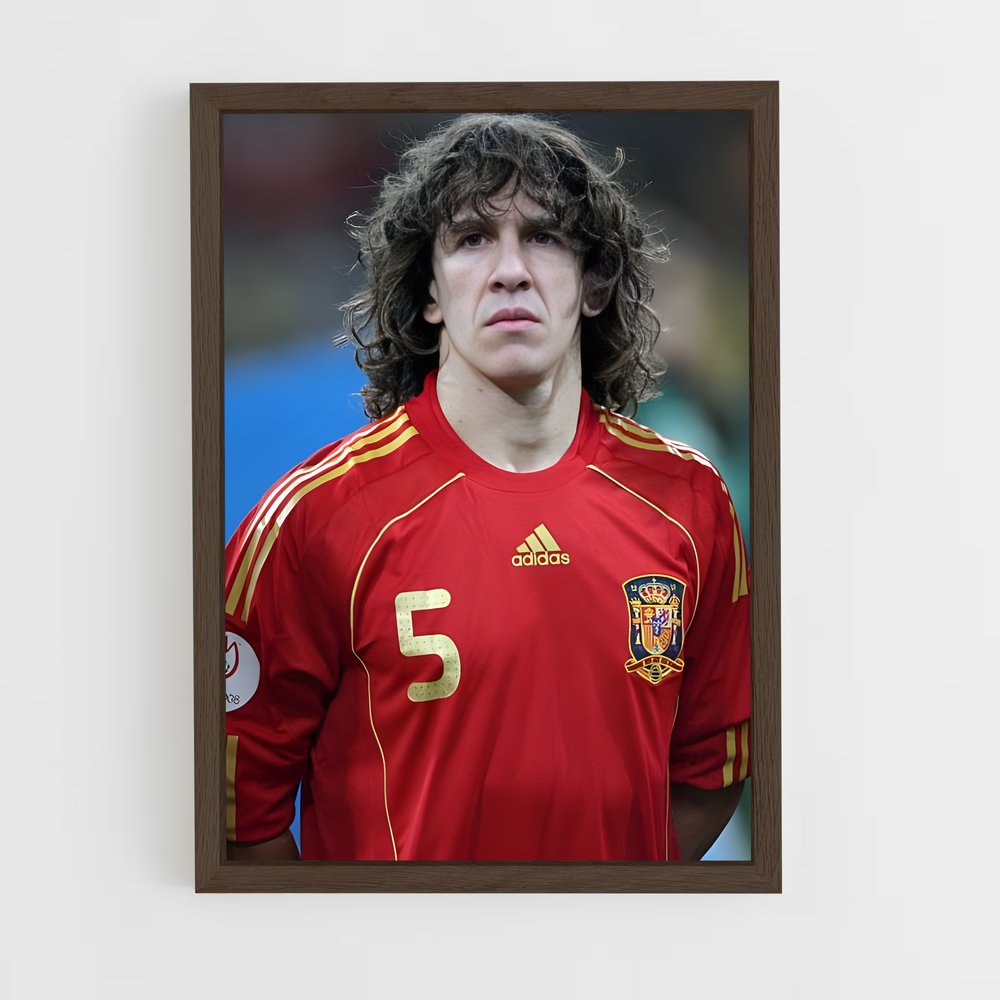ap-carles puyol-4 cadre Bois foncé