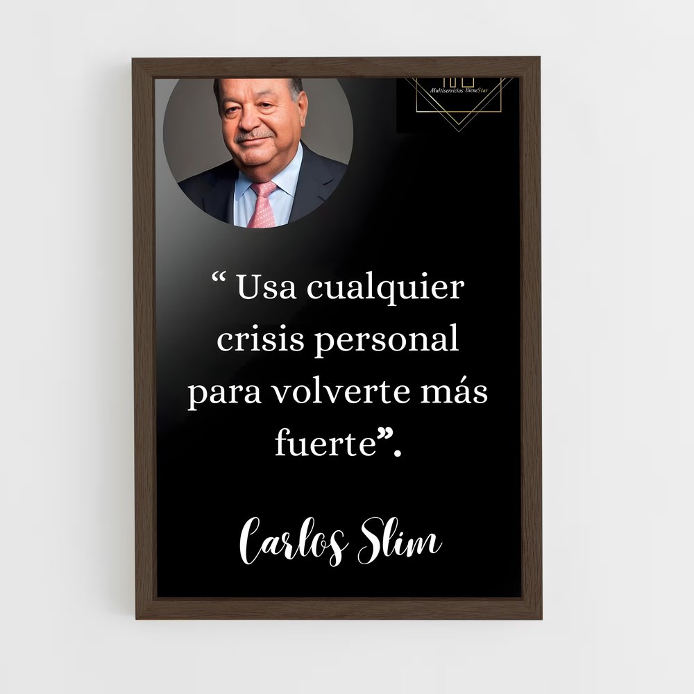 ap-carlos slim-3 cadre Bois foncé