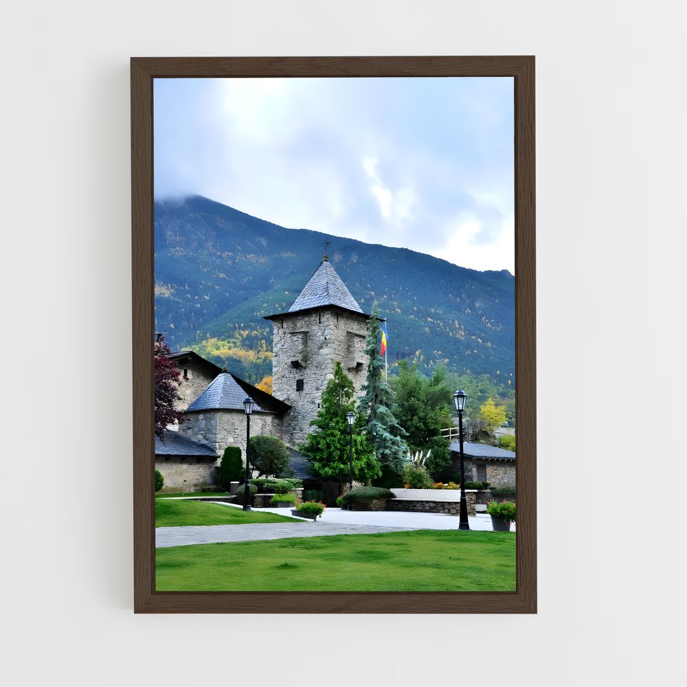 ap-casa de la vall-1 cadre Bois foncé