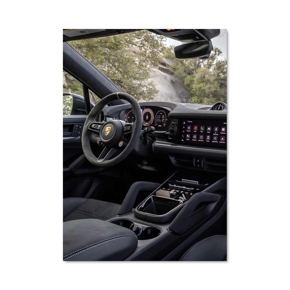 Poster Intérieur Cayenne Turbo GT