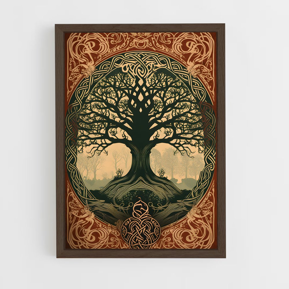 ap-celtic mythology-4 cadre Bois foncé