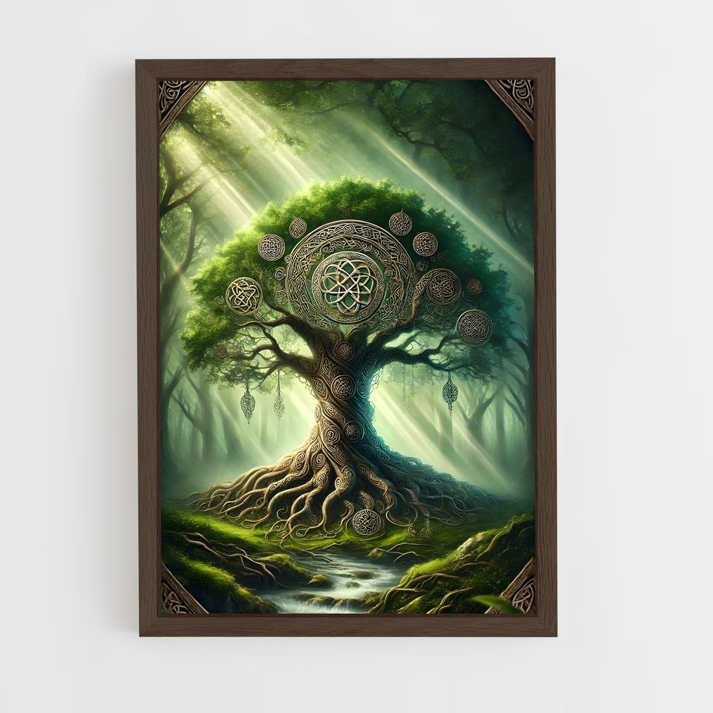 ap-celtic mythology-5 cadre Bois foncé