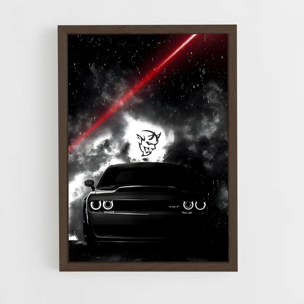 ap-challenger srt demon-4 cadre Bois foncé