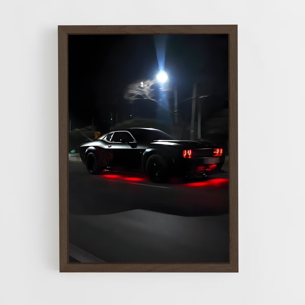 ap-challenger srt demon-7 cadre Bois foncé