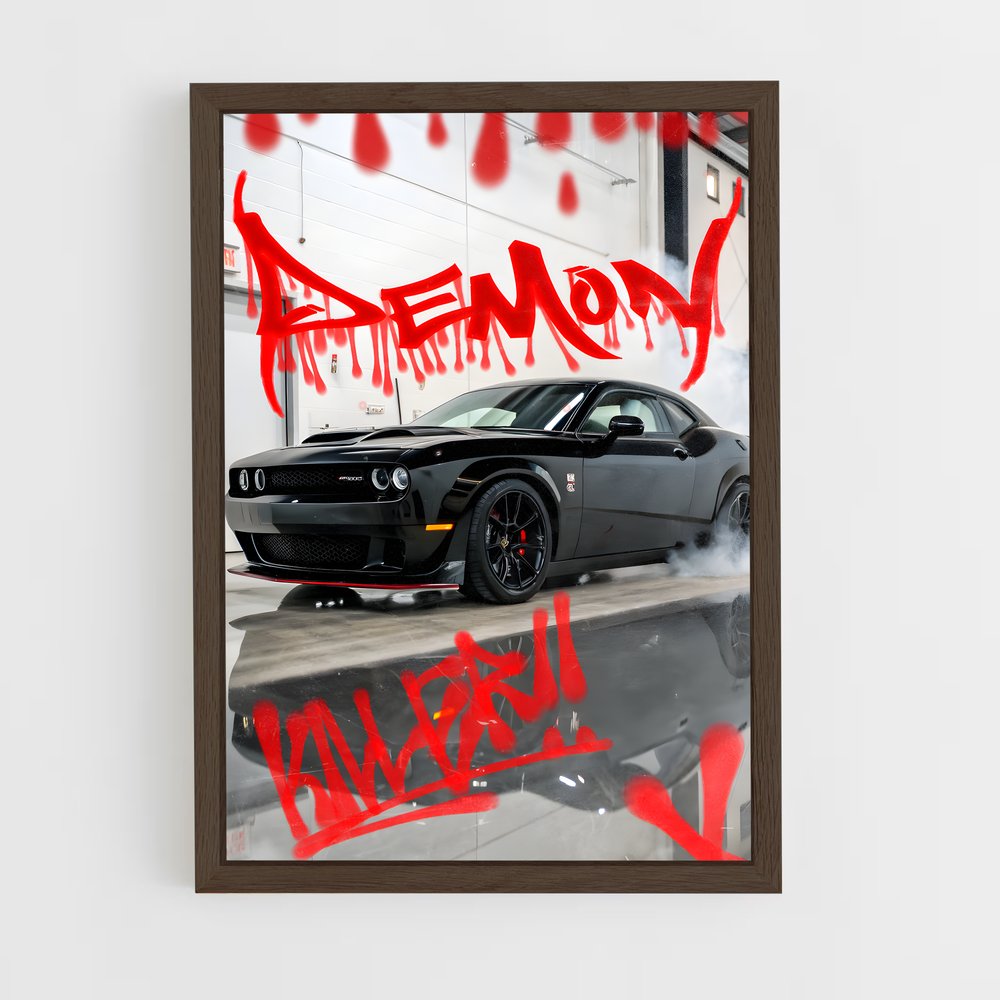 ap-challenger srt demon 170-1 cadre Bois foncé