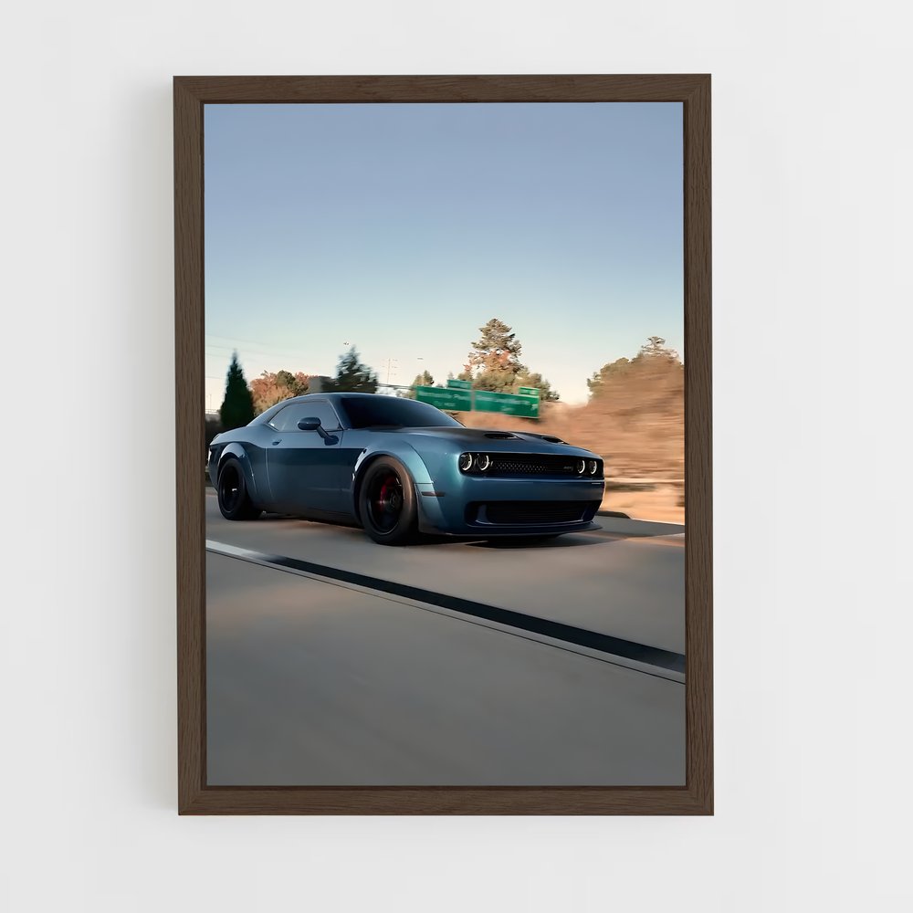 ap-challenger srt hellcat redeye-1 cadre Bois foncé