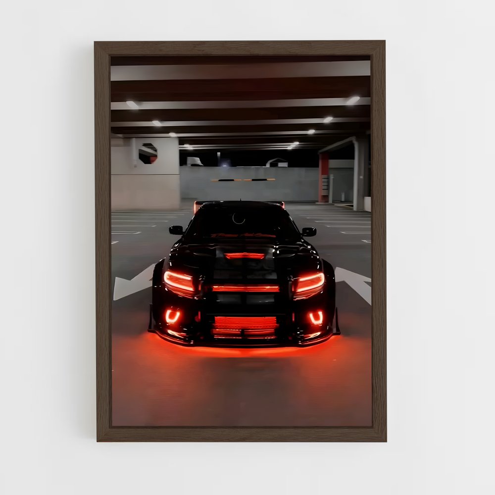 ap-challenger srt hellcat redeye-4 cadre Bois foncé