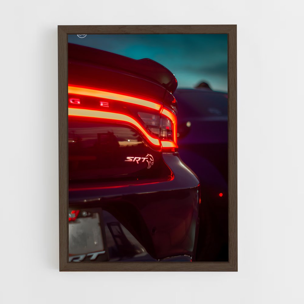 ap-charger srt hellcat-1 cadre Bois foncé