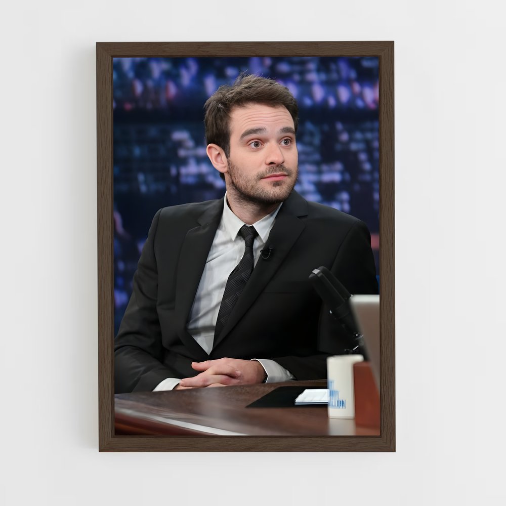 ap-charlie cox-5 cadre Bois foncé