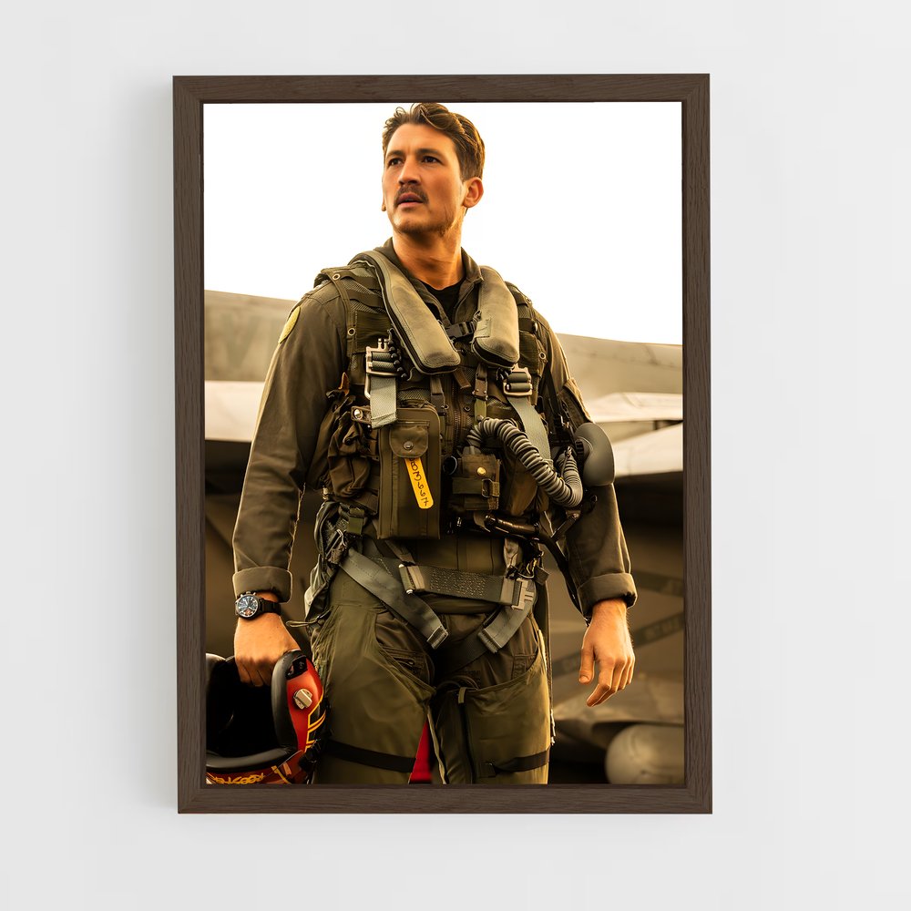 ap-charlie top gun-6 cadre Bois foncé