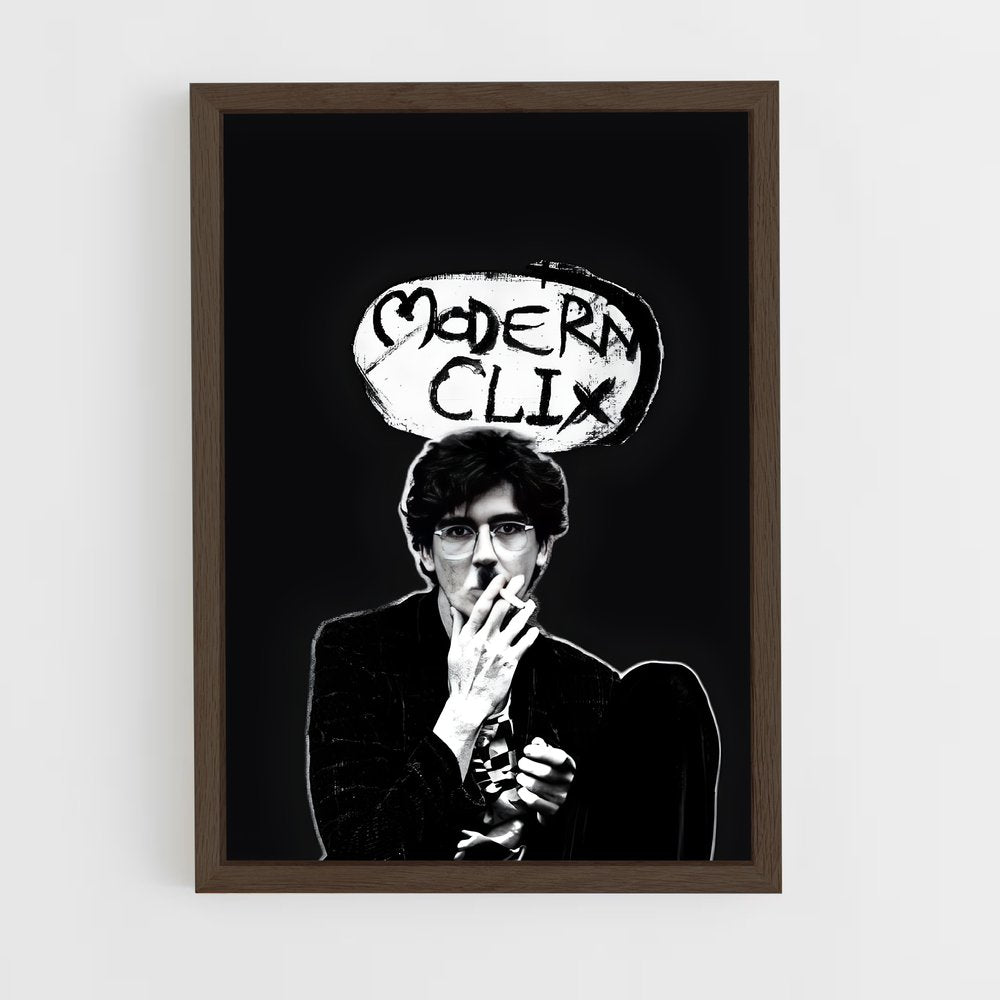 ap-charly garcia-6 cadre Bois foncé