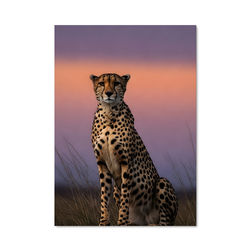 Poster Cheetah Run