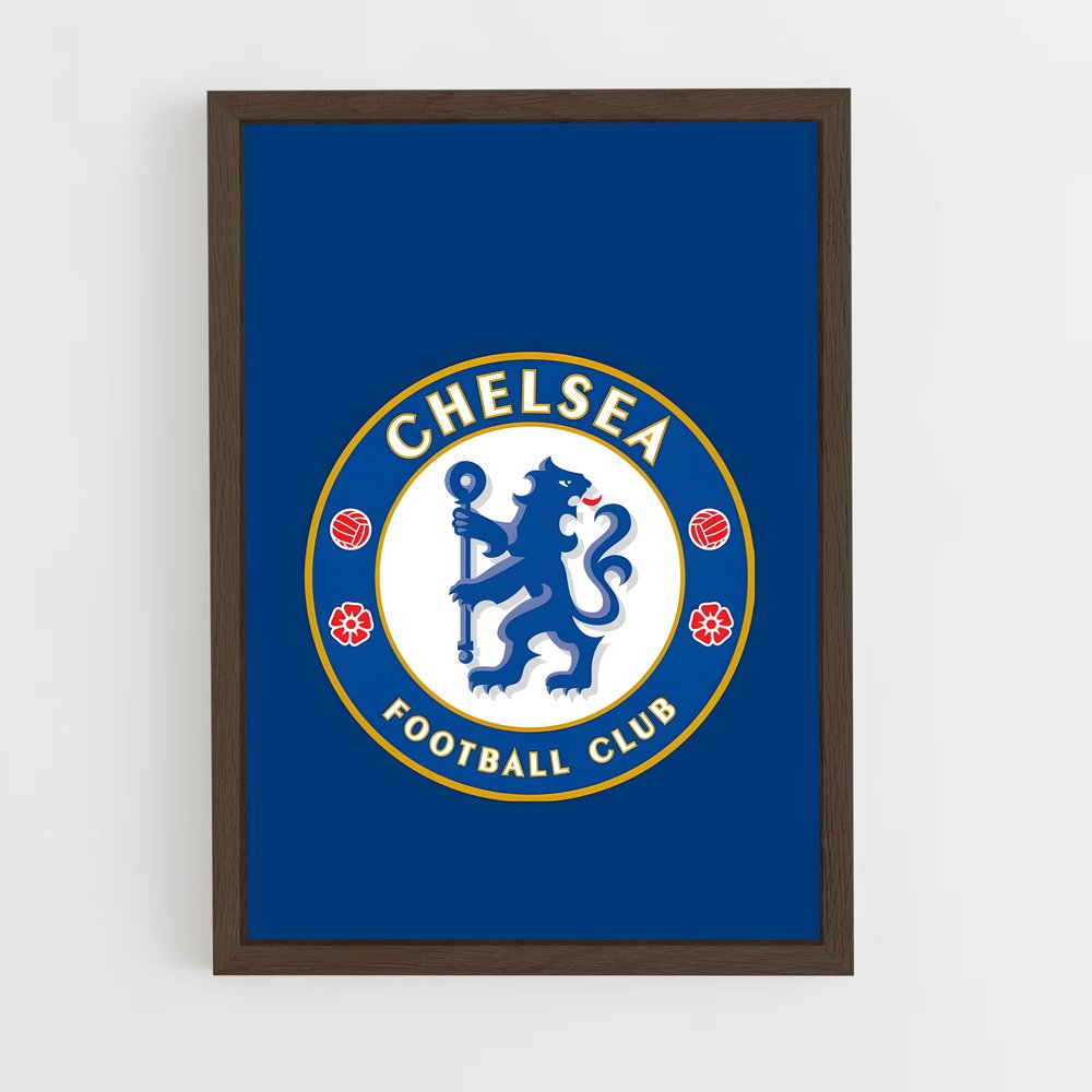 ap-chelsea fc-6 cadre Bois foncé