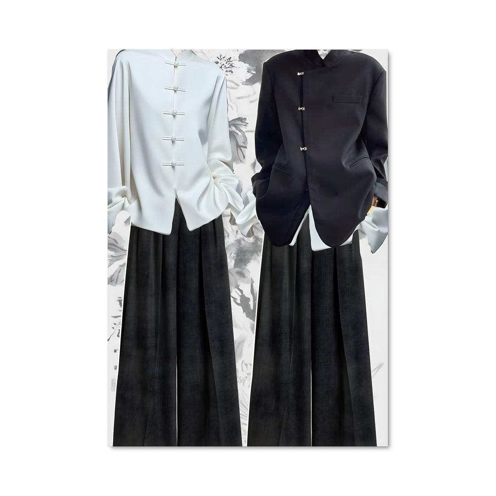 Poster Élegance Bicolore