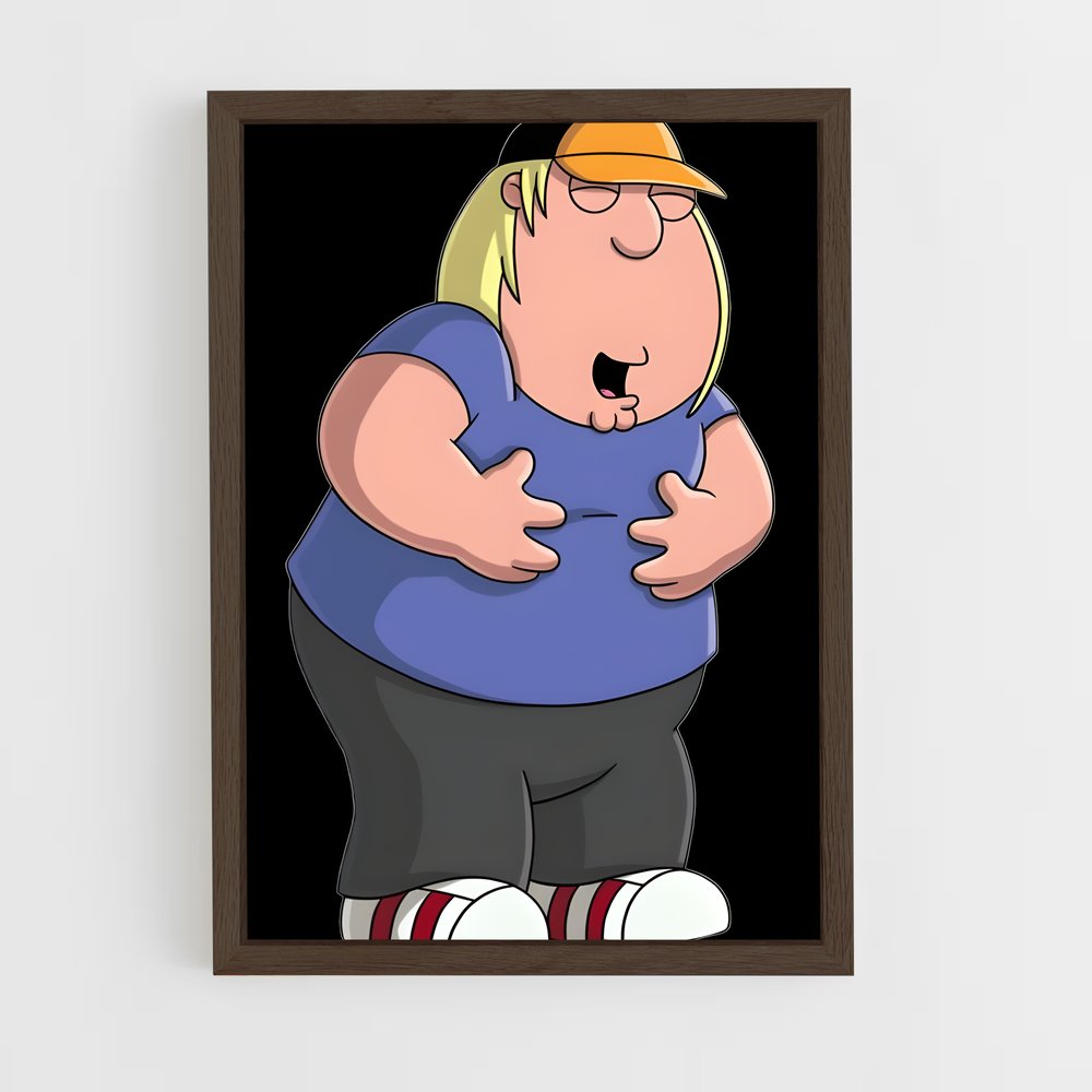 ap-chris griffin-1 cadre Bois foncé