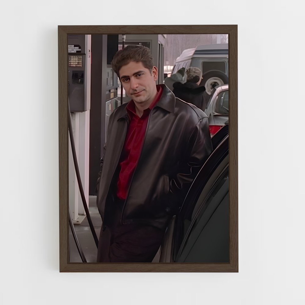 ap-christopher moltisanti-2 cadre Bois foncé