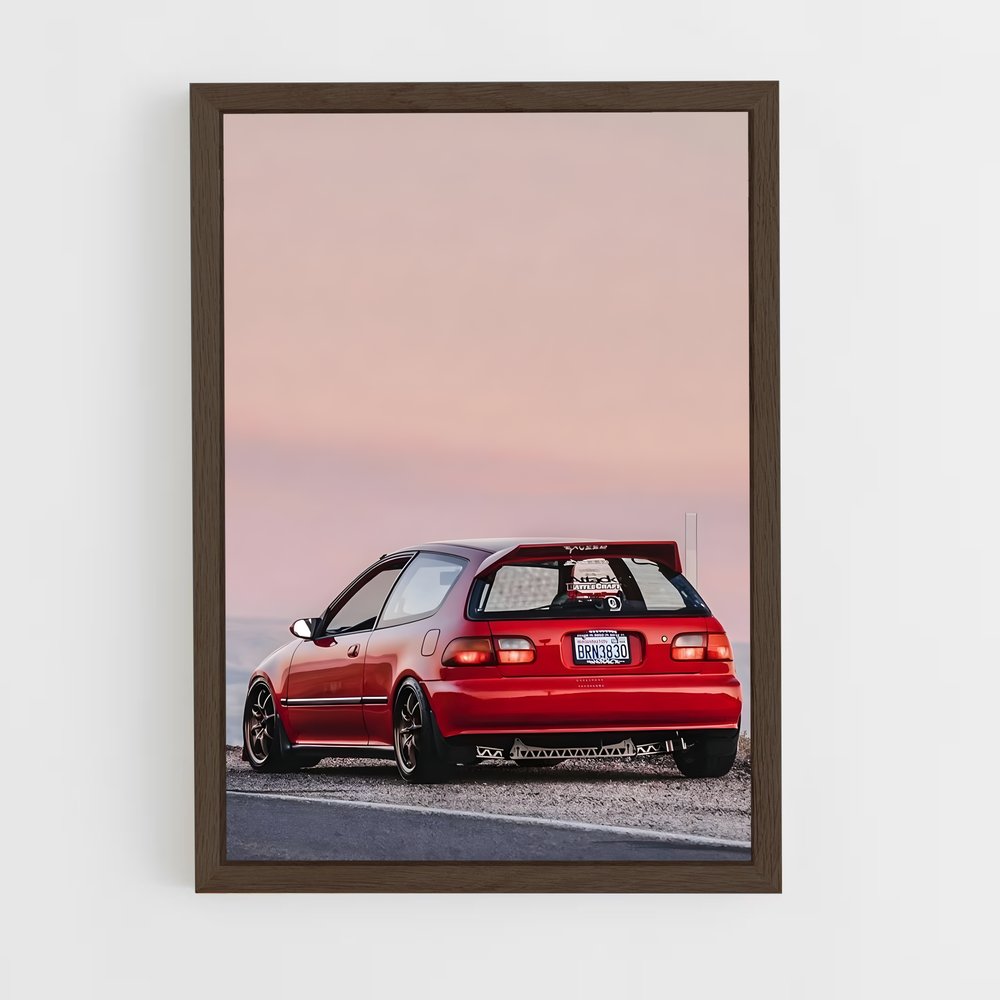 ap-civic eg6 sir-2 cadre Bois foncé