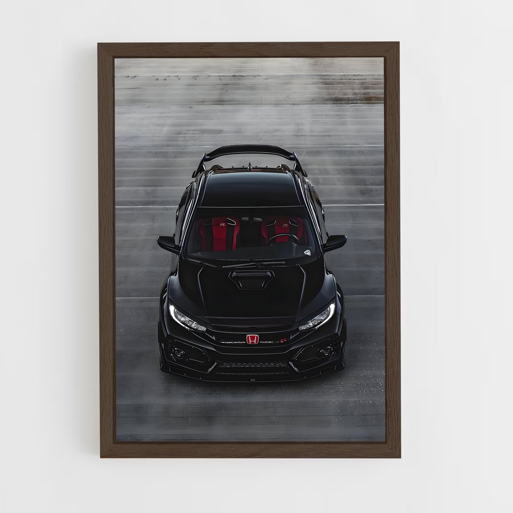 ap-civic type r-1 cadre Bois foncé