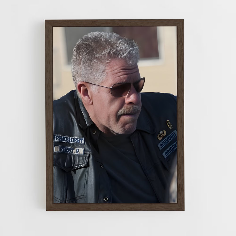 ap-clay morrow-3 cadre Bois foncé