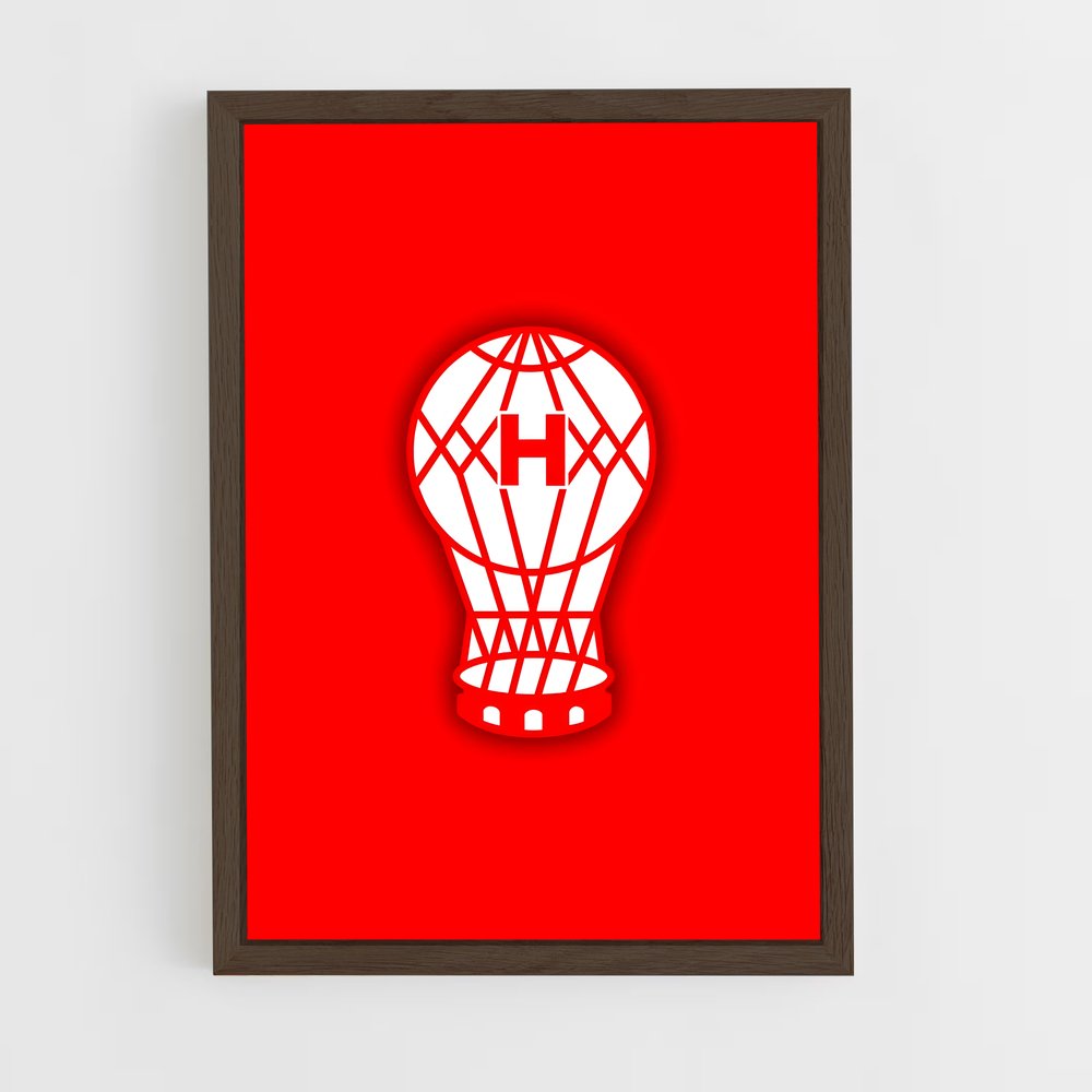 ap-club atletico huracan-7 cadre Bois foncé