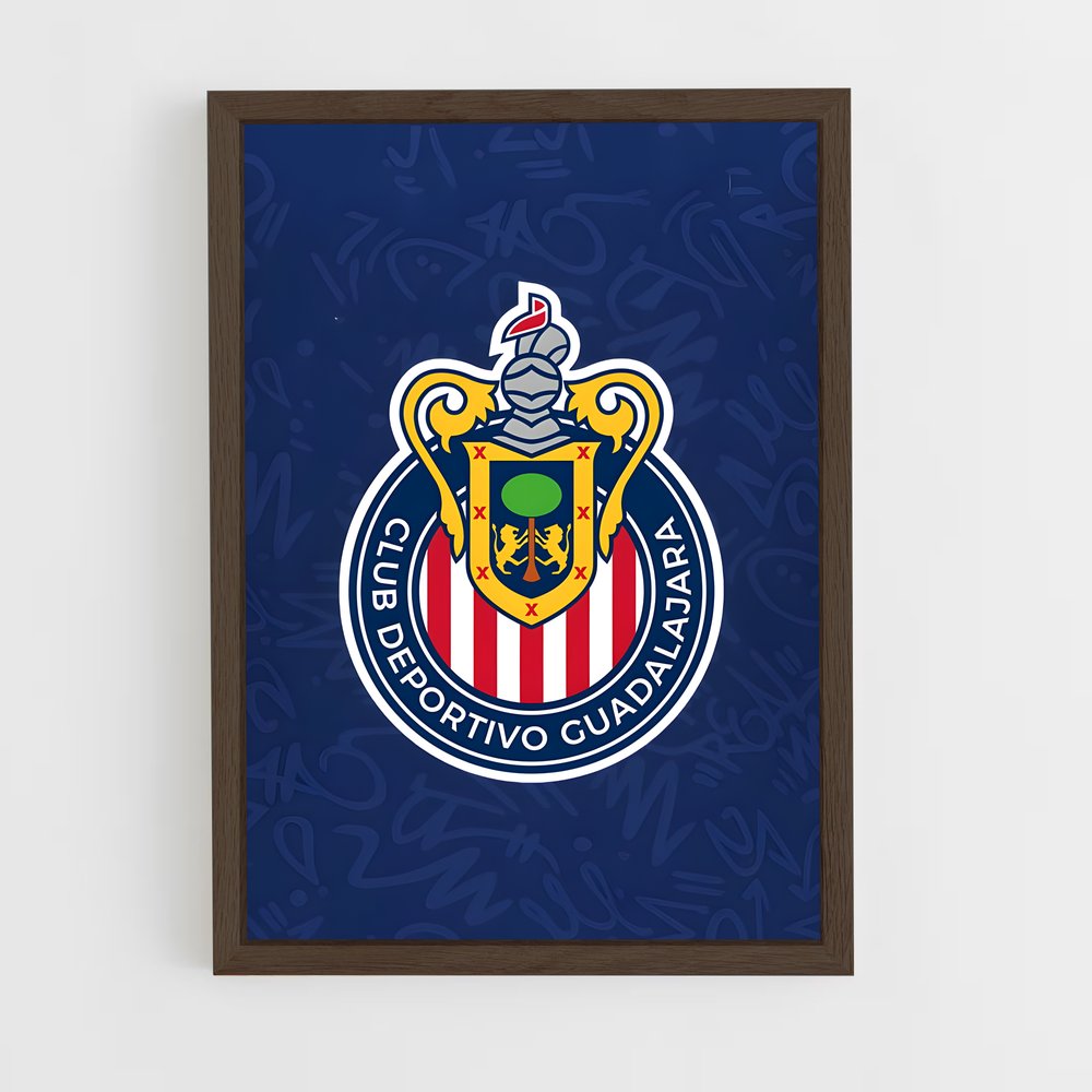 ap-club deportivo guadalajara-1 cadre Bois foncé