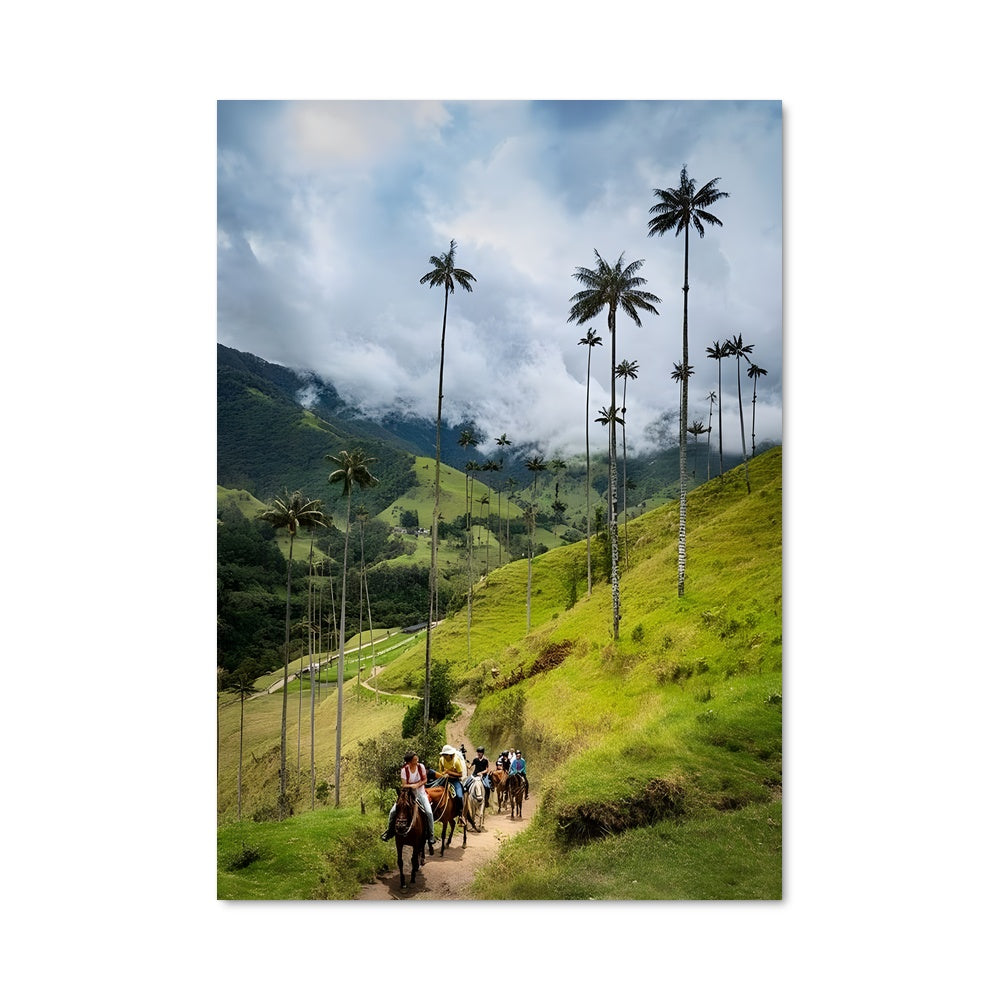 Poster Chevauchée Cocora