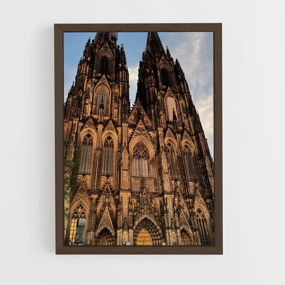 ap-cologne cathedral-11 cadre Bois foncé