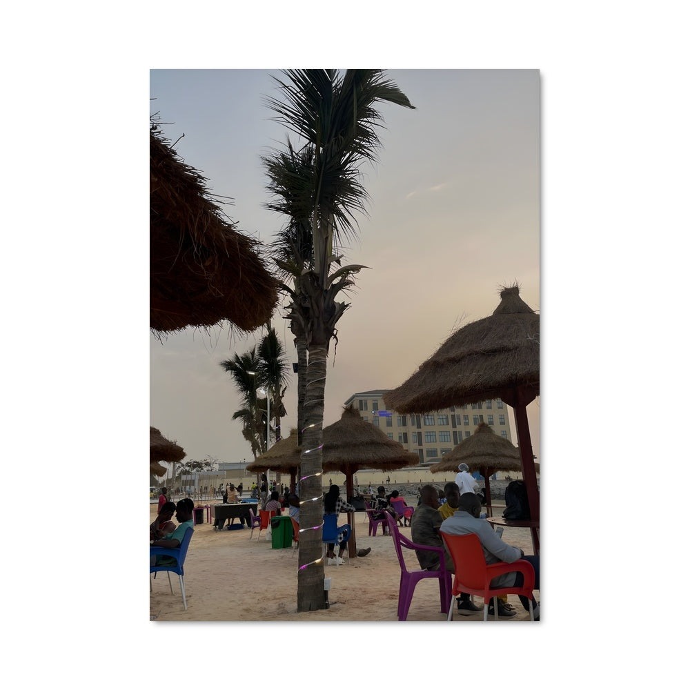 Poster Palmiers de Conakry