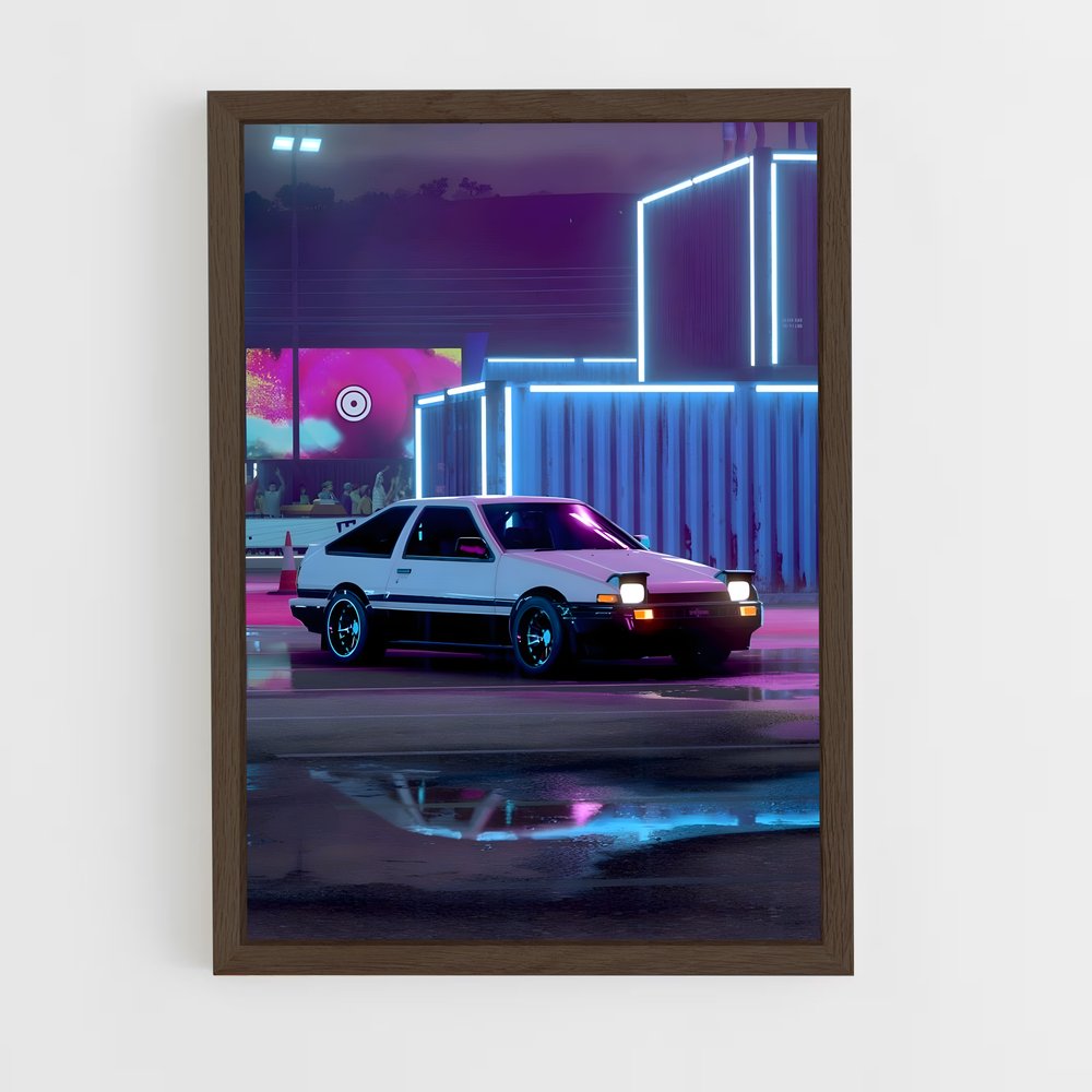 ap-corolla ae86-2 cadre Bois foncé