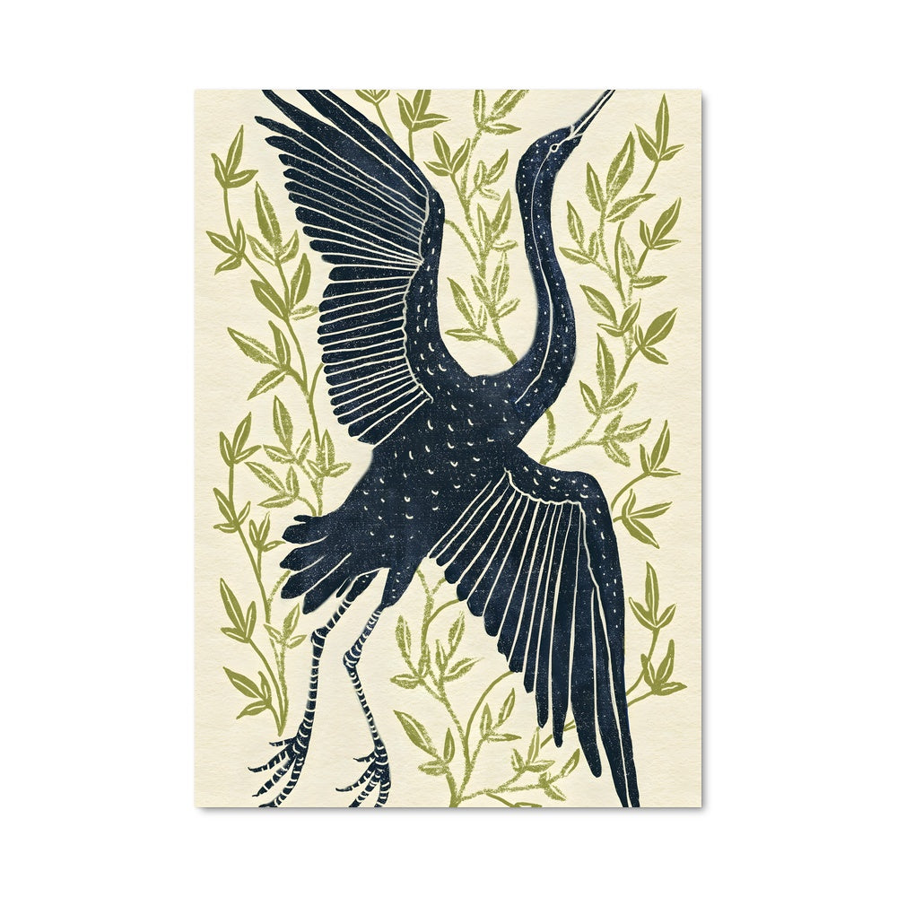 Poster Oiseau Épanoui