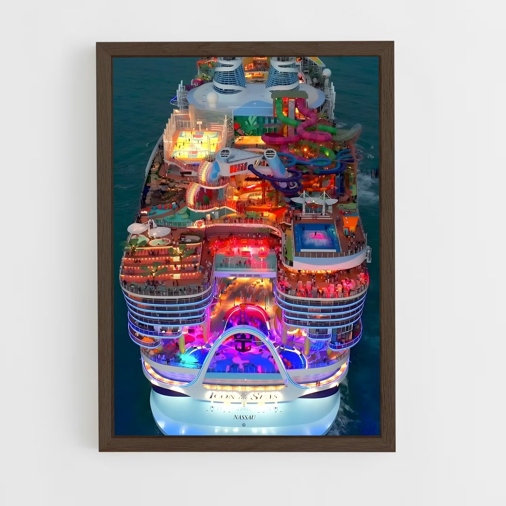 ap-cruise ships-1 cadre Bois foncé