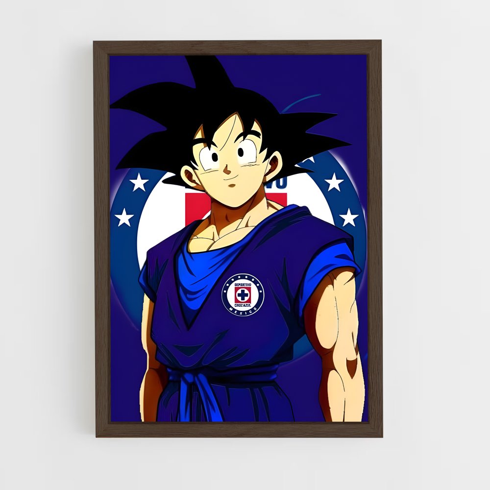 ap-cruz azul fc-15 cadre Bois foncé