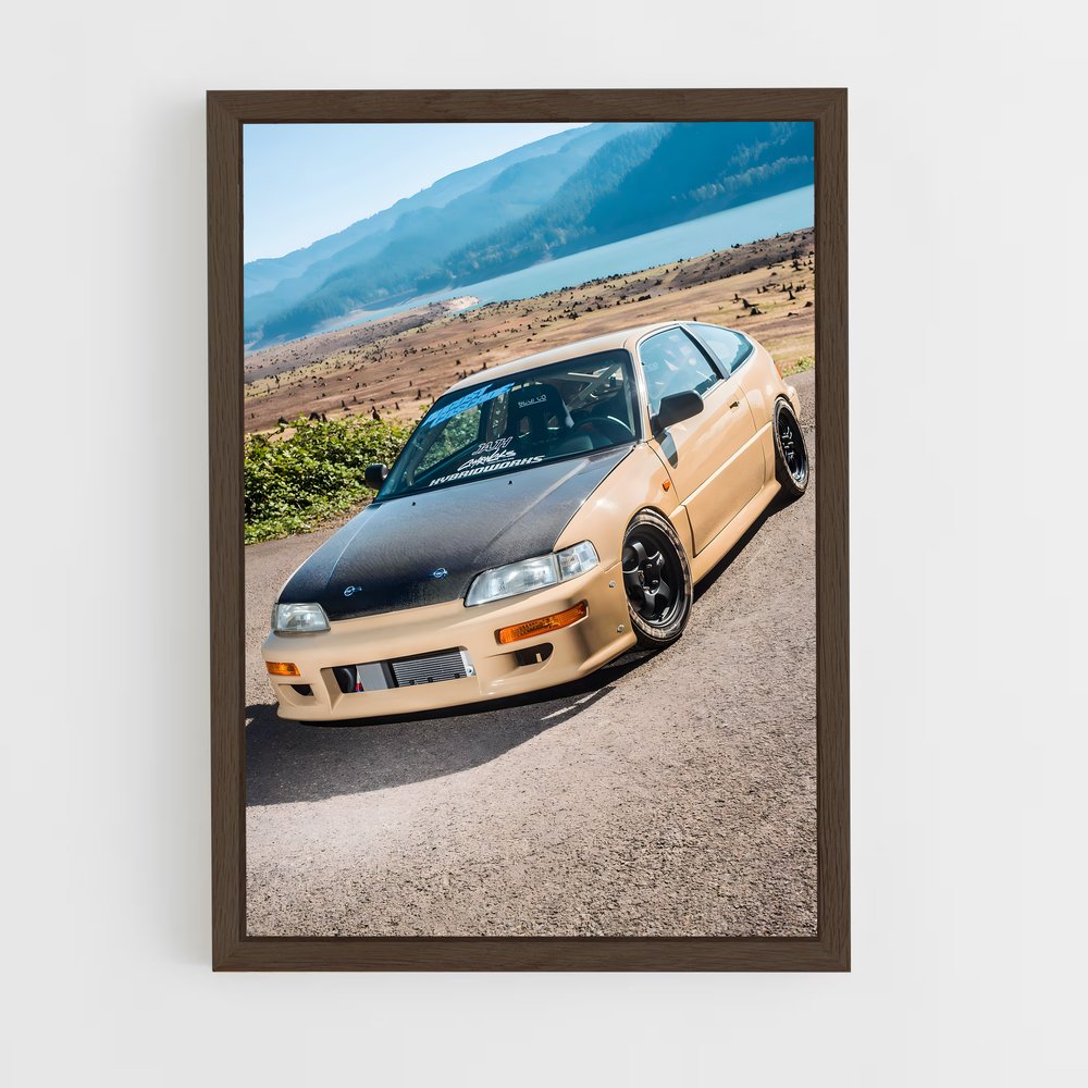 ap-crx-1 cadre Bois foncé