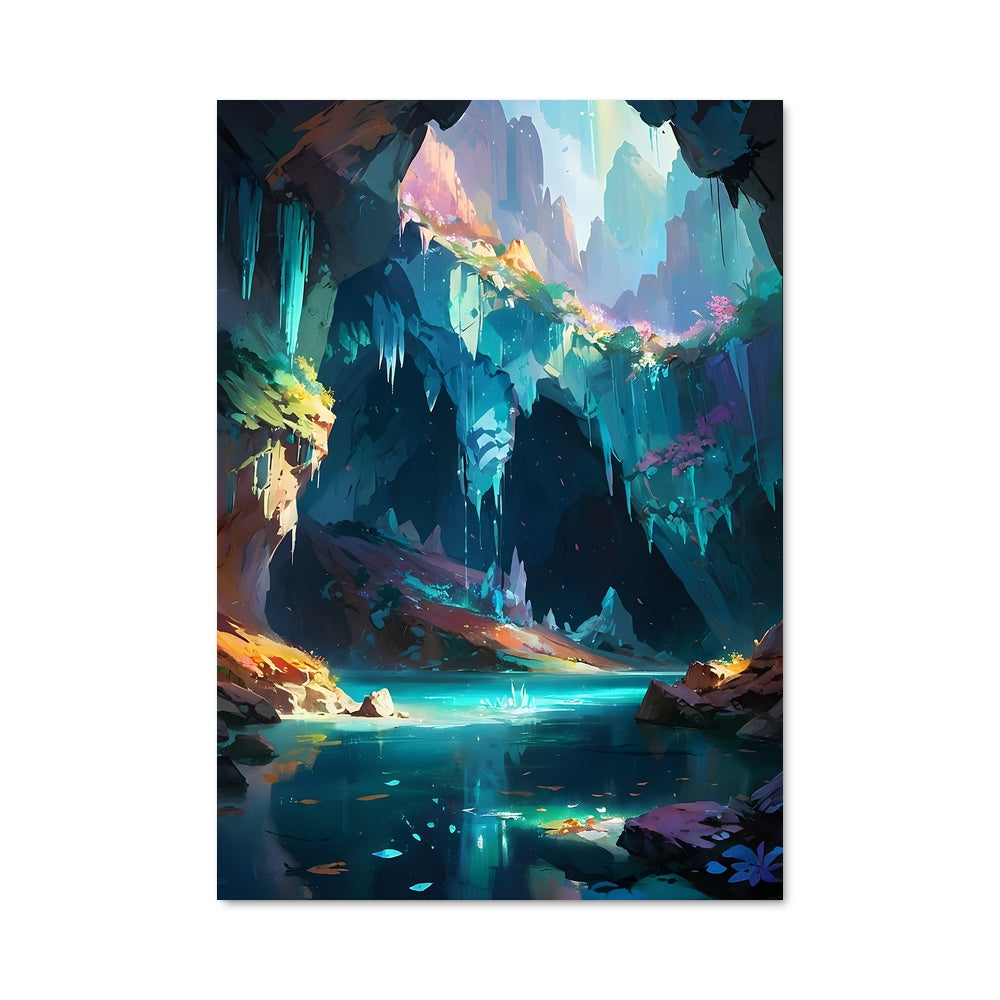 Poster Reflets de la Caverne