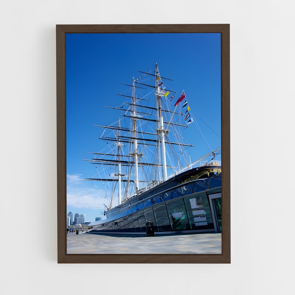 ap-cutty sark-5 cadre Bois foncé