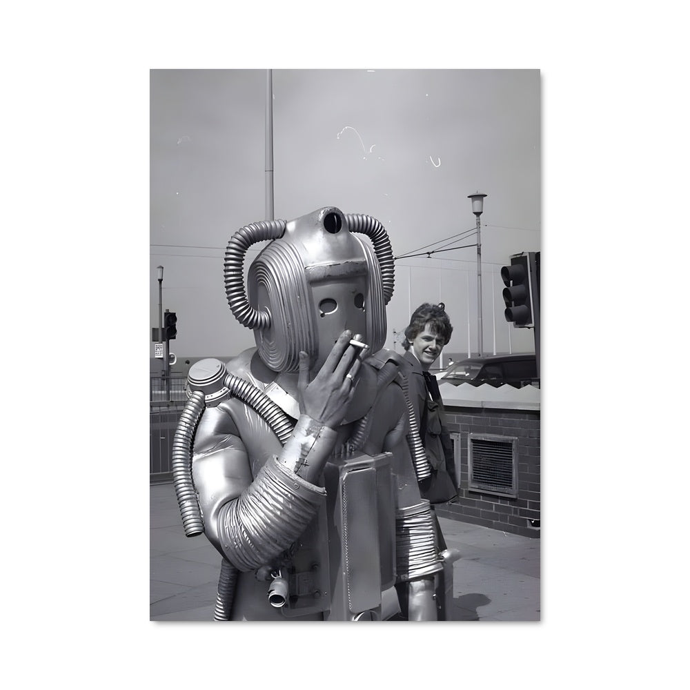 Poster Le Fumeur Masqué