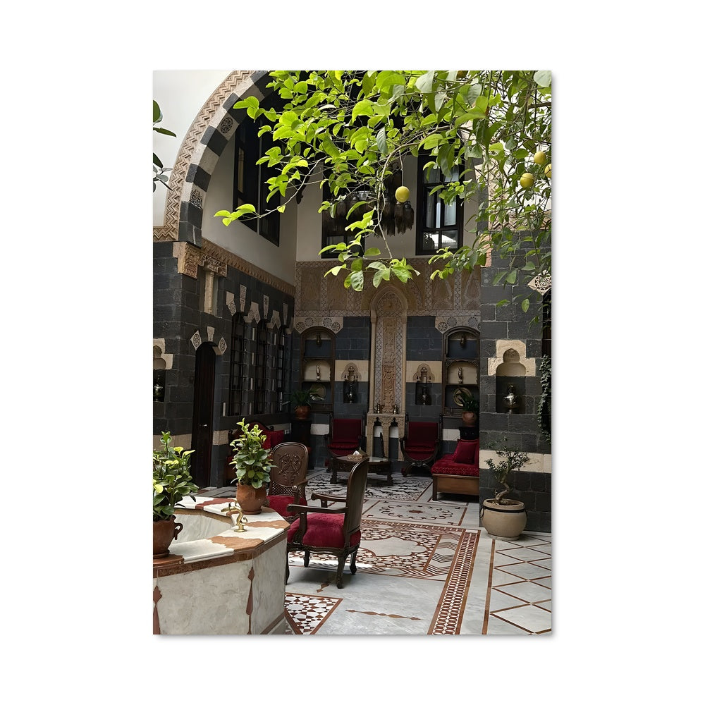 Poster Le Jardin de Damas