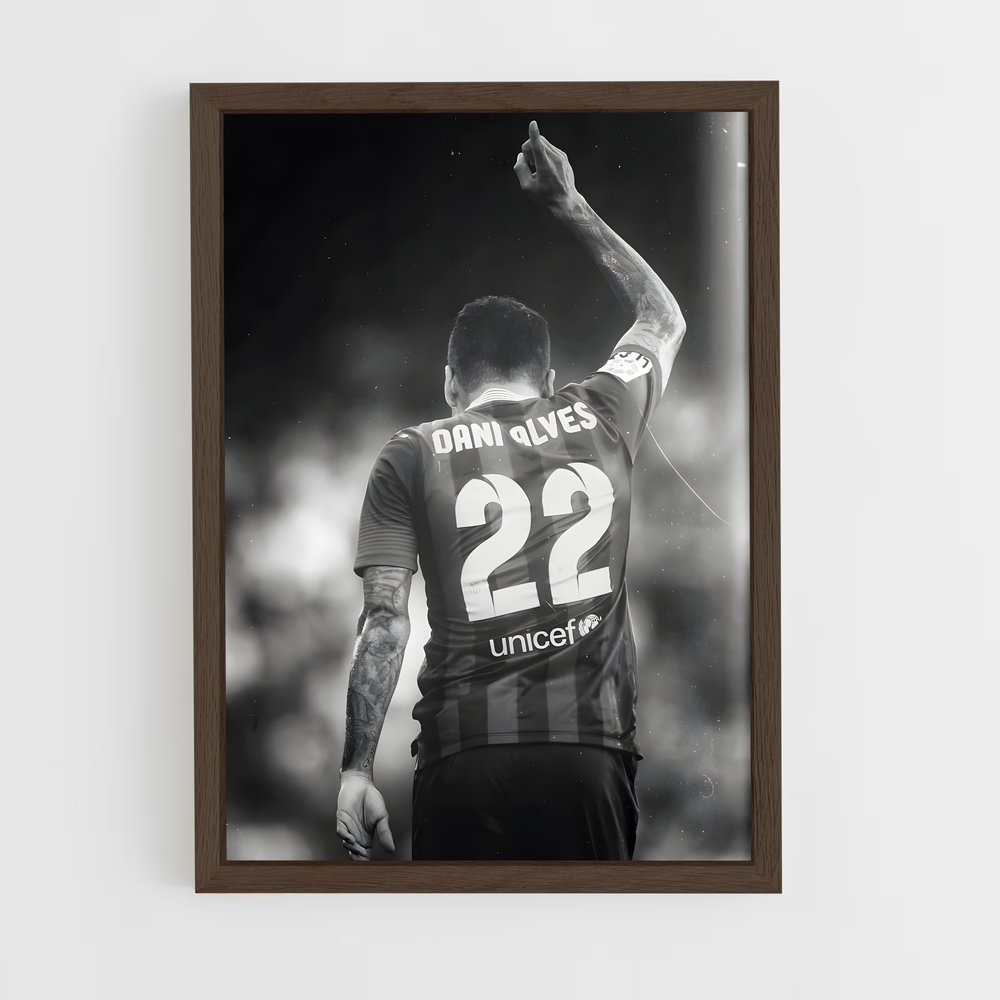 ap-dani alves-6 cadre Bois foncé