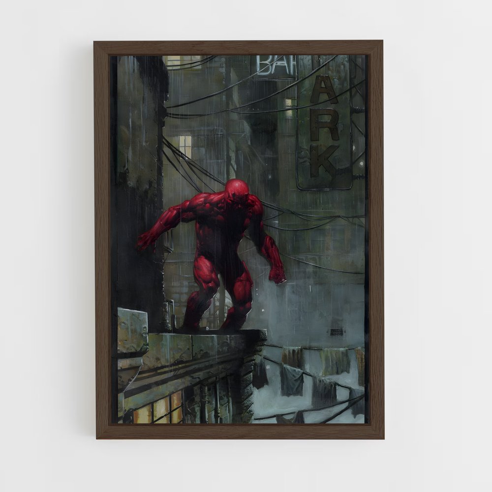 ap-daredevil-8 cadre Bois foncé