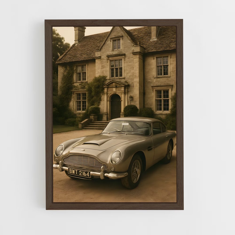 ap-db5-6 cadre Bois foncé