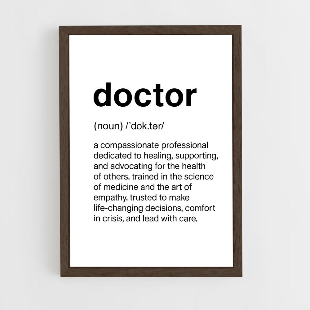 ap-doctor-6 cadre Bois foncé
