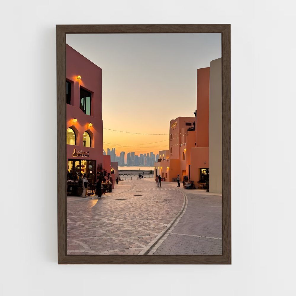 ap-doha-1 cadre Bois foncé