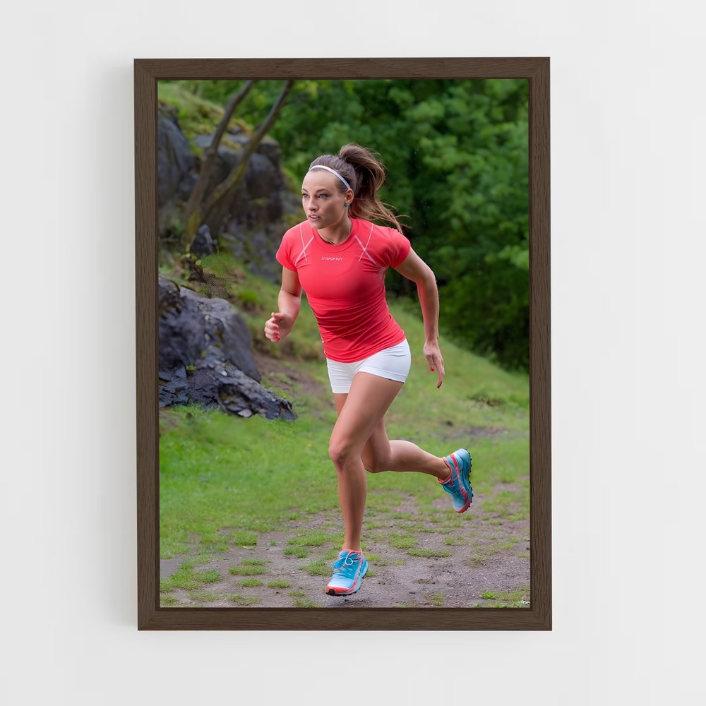 ap-dorothea wierer-2 cadre Bois foncé