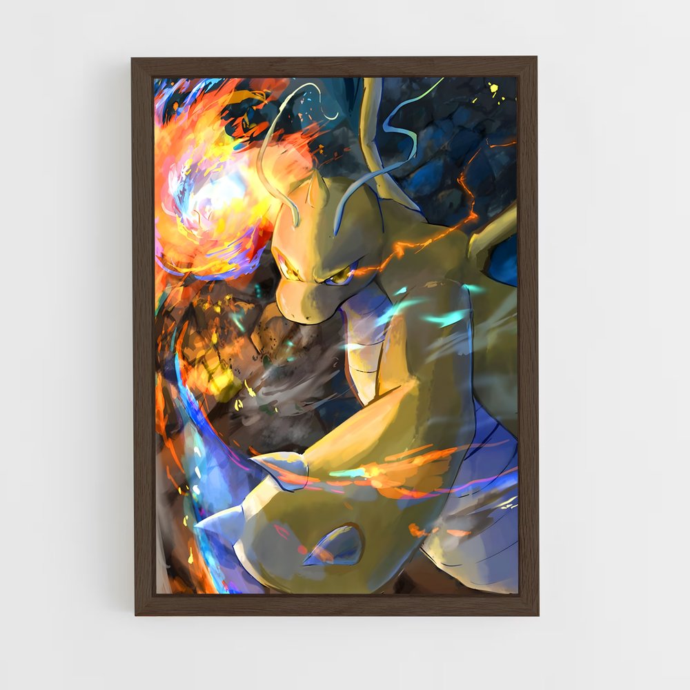 ap-dragonite-4 cadre Bois foncé