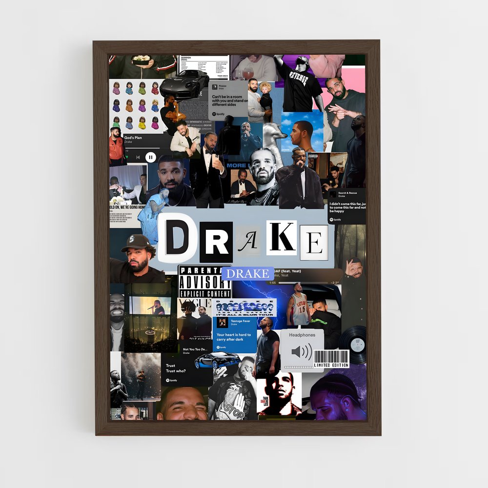 ap-drake-7 cadre Bois foncé